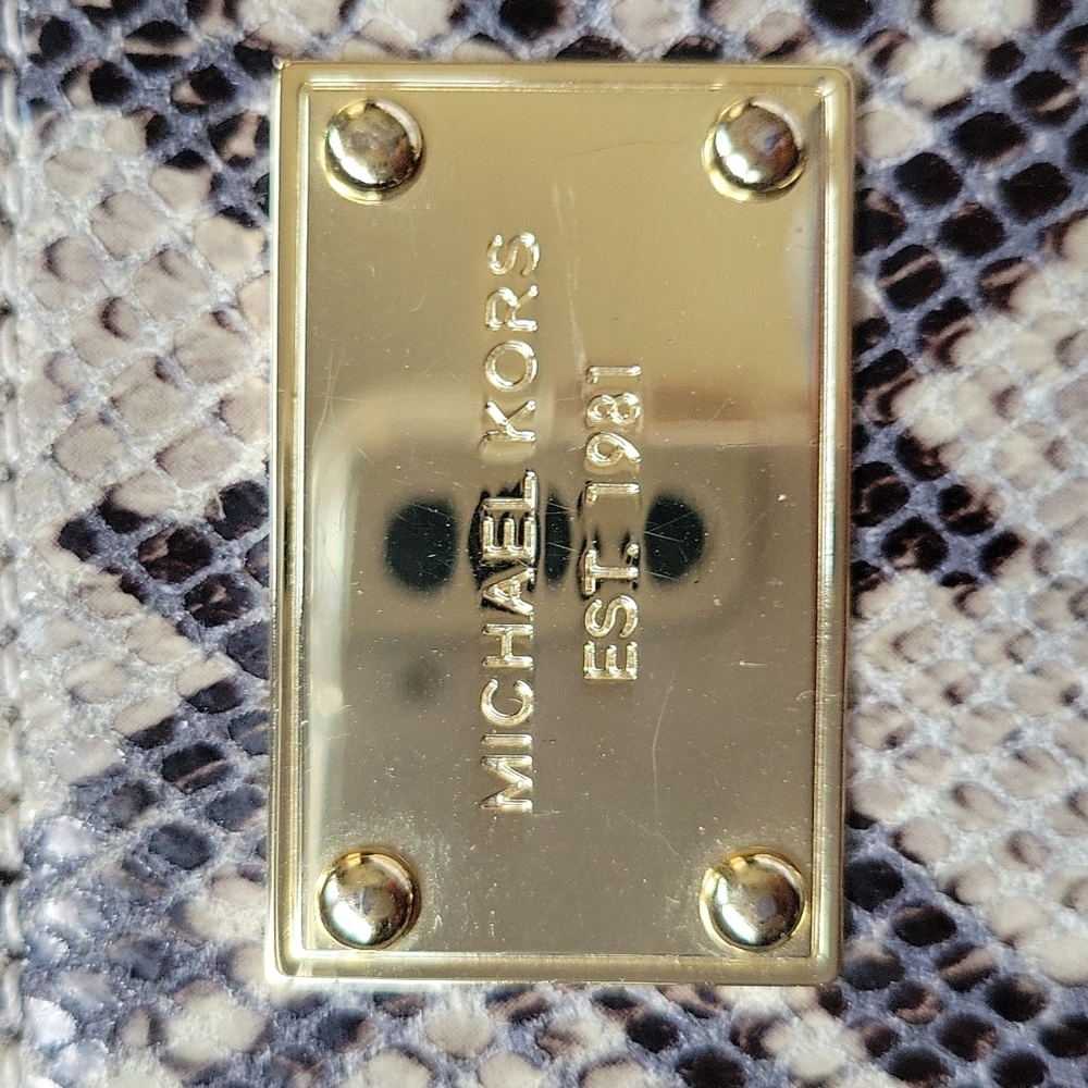 Michael Kors Collection - Python Wallet - image 2